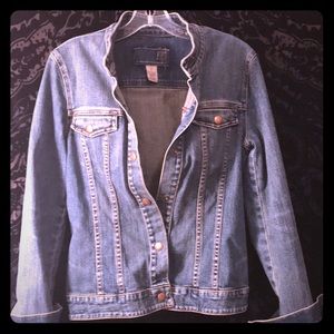 Sergio Valente Denim Jacket ~Sz L~